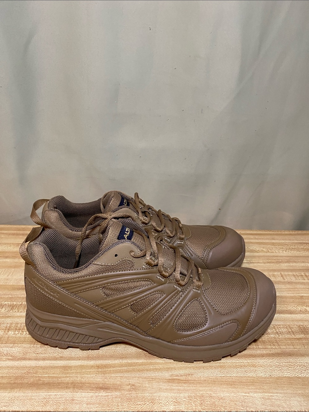 ALTAMA Aboottabad Trail Low Coyote Tactical Hiking Shoes Size 14